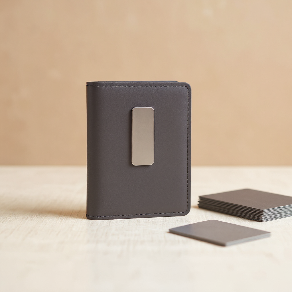 Solenne Slim RFID Card Holder Wallet - cards scene