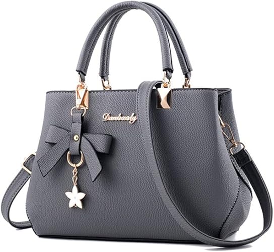 Bowtie top-handle crossbody satchel by Solenne, detail