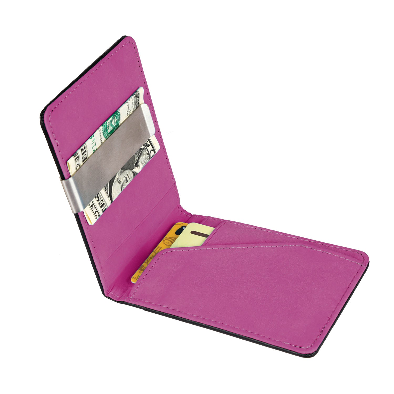 Slim RFID card holder wallet by Solenne, alternate color