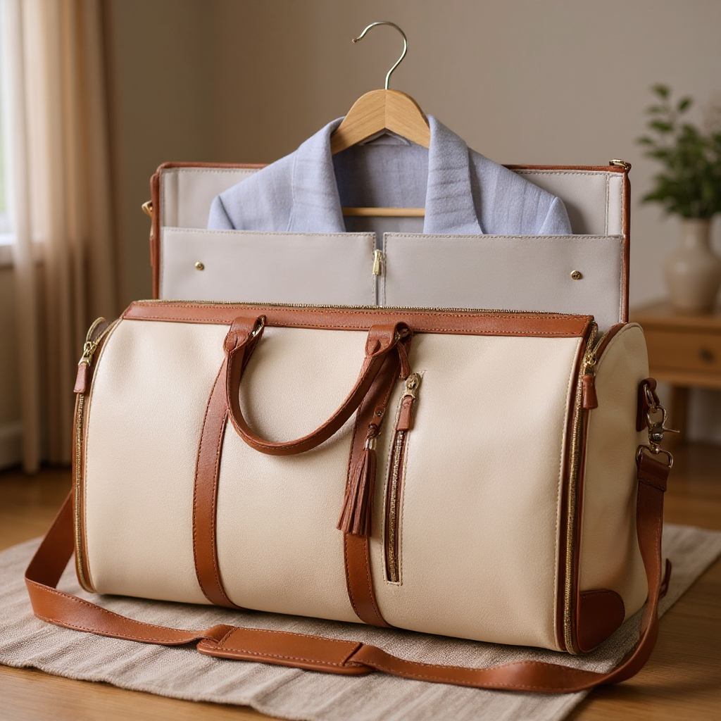 Solenne Weekender Travel Duffle Bag - scale