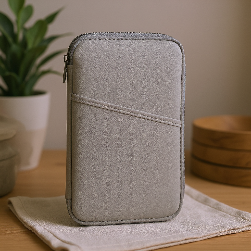 Solenne Travel Passport Document Wallet - lifestyle