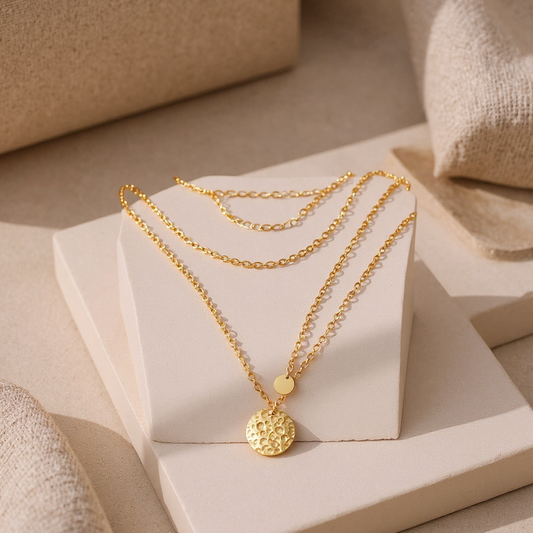Solenne 14K Gold-Plated Layered Choker Necklace - hero