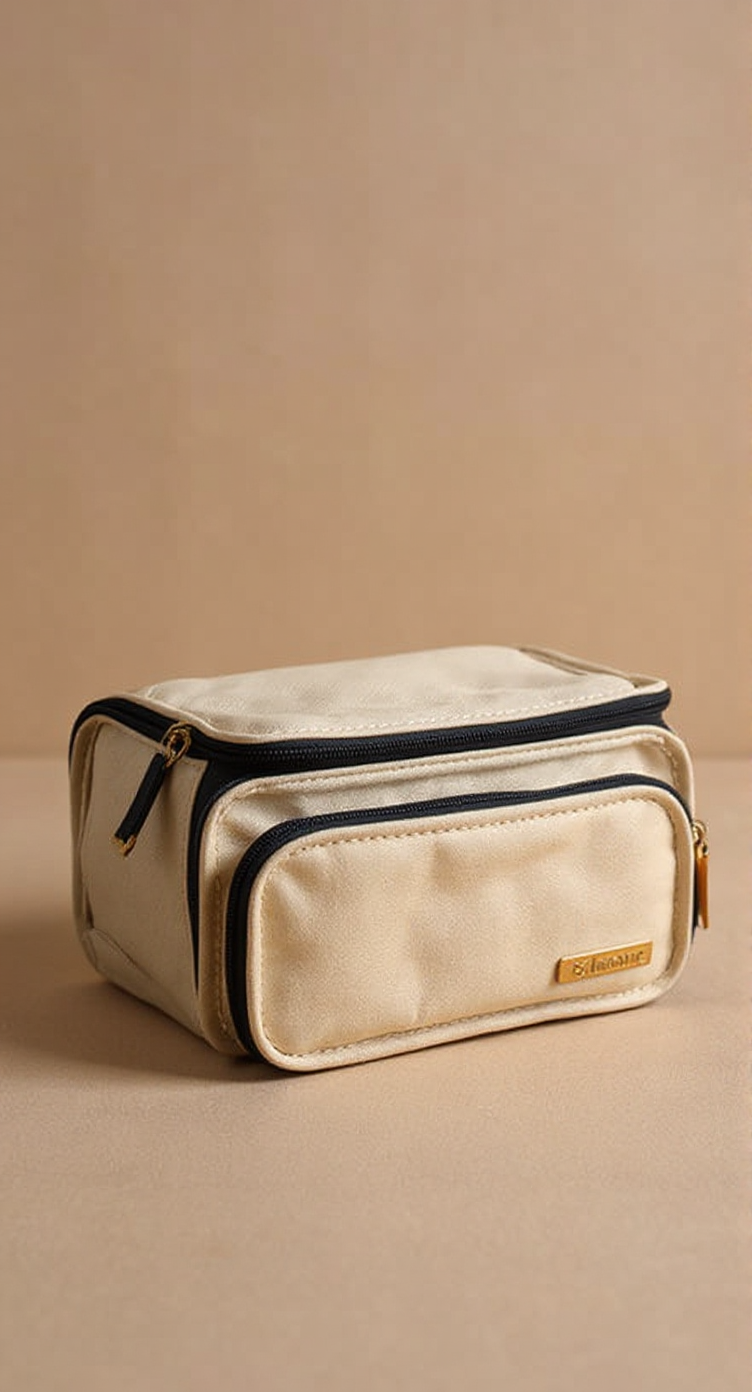 Solenne Flat-Open Travel Toiletry Organizer Bag - tiktok