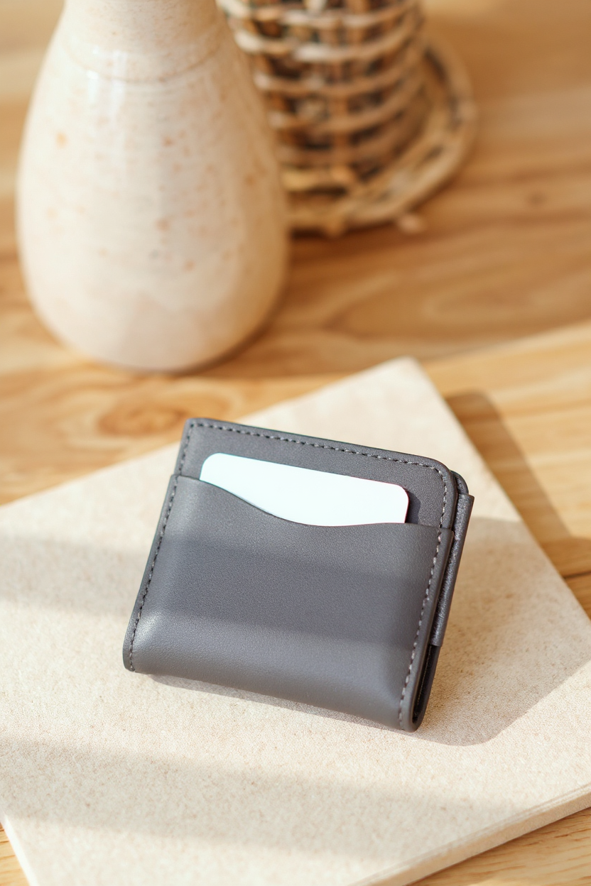 Solenne Slim RFID Card Holder Wallet - pinterest