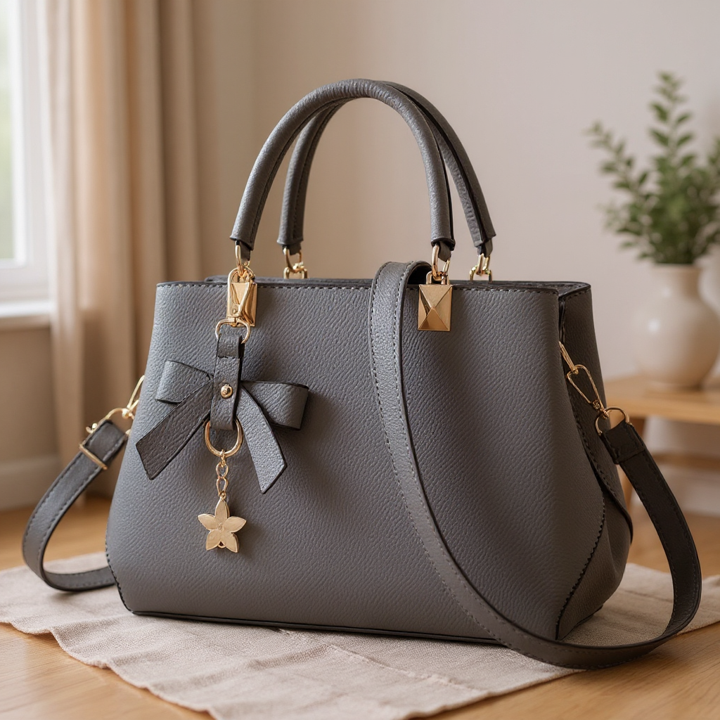 Solenne Bowtie Top-Handle Crossbody Satchel - lifestyle