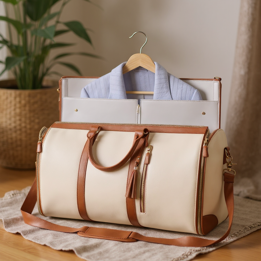 Solenne Weekender Travel Duffle Bag - lifestyle