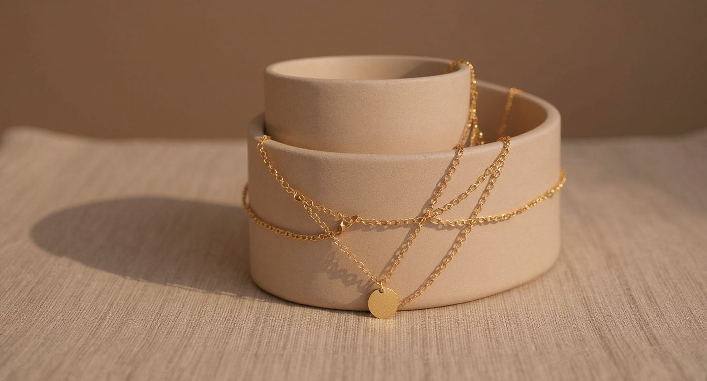 Solenne 14K Gold-Plated Layered Choker Necklace - collection banner