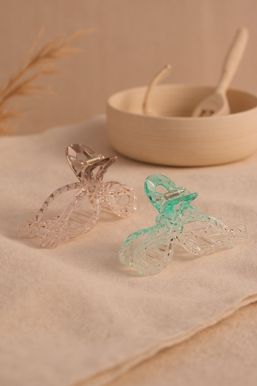 Solenne XL Claw Hair Clip Set - pinterest